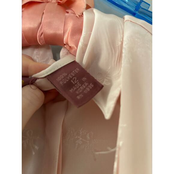 Vintage Worthington Baby Pink Dress Shirt Button Down best fits medium - Picture 3 of 4